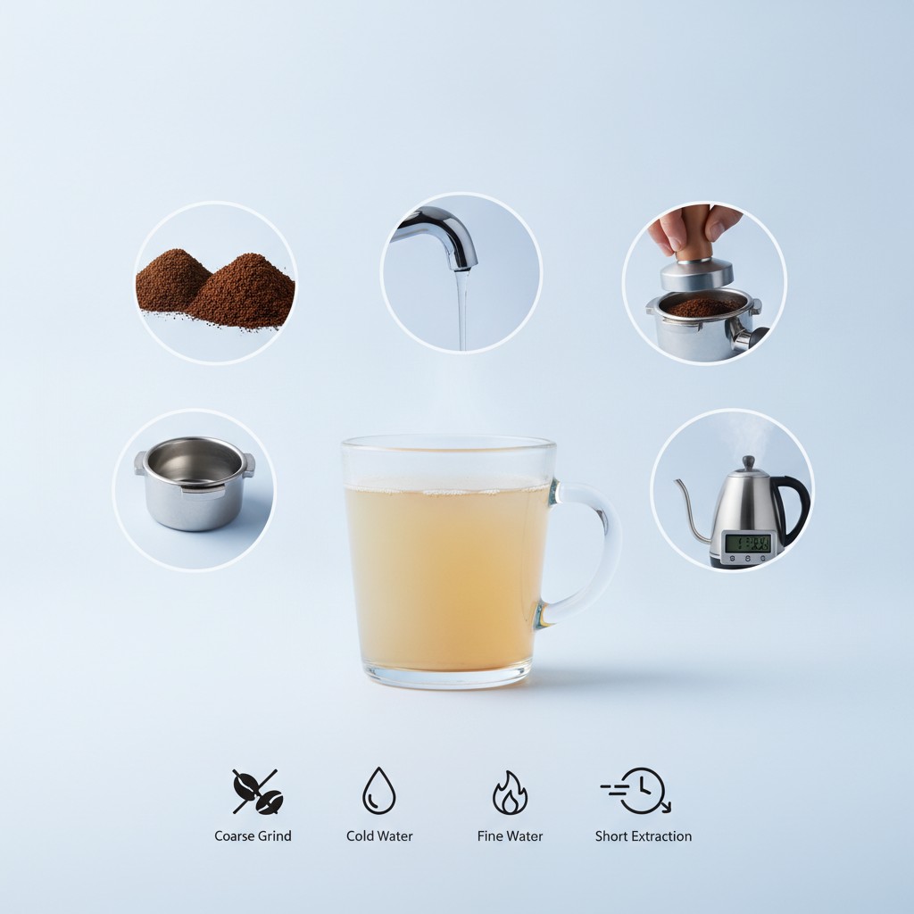 Pourquoi mon café est trop léger et clair : 6 causes et solutions